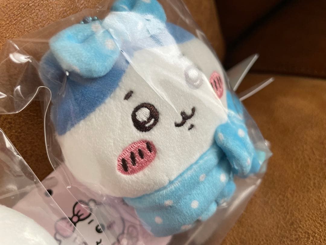 ちいかわ キュッ おくるみぷちミニマスコット ちいかわ ハチワレ うさぎ