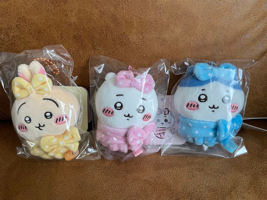 ちいかわ キュッ おくるみぷちミニマスコット ちいかわ ハチワレ うさぎ