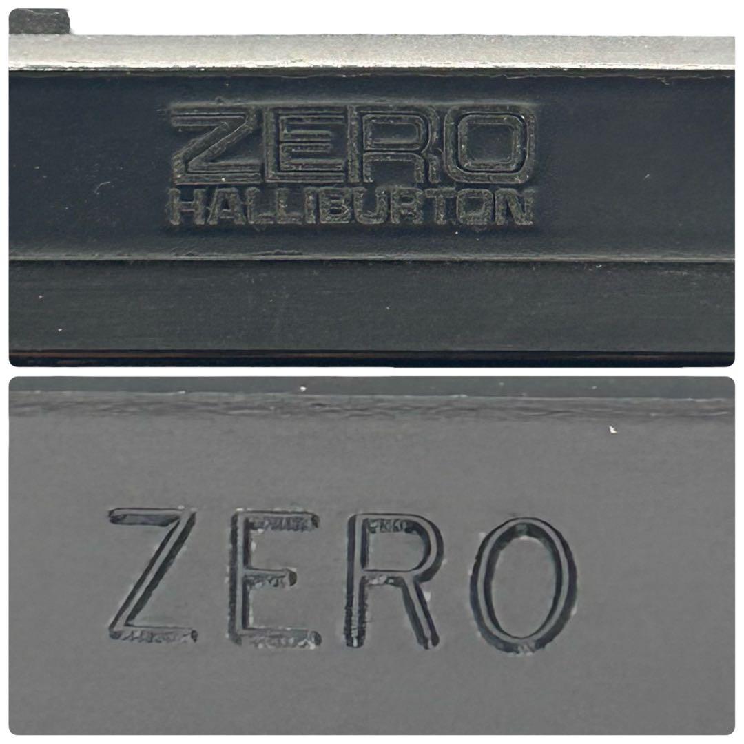 【美品】ゼロハリバートン ビジネス ブリーフケース ダークグレー　ハードケース