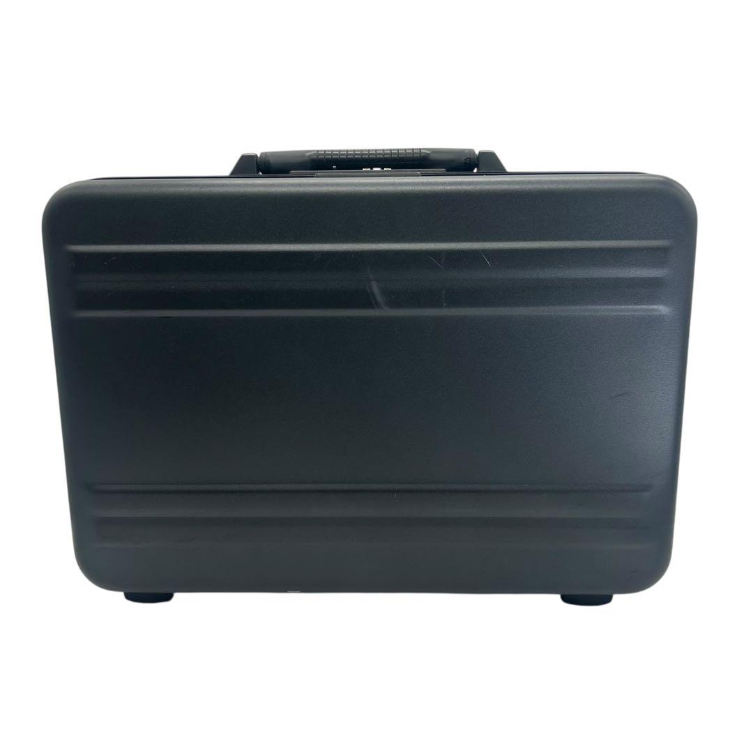 【美品】ゼロハリバートン ビジネス ブリーフケース ダークグレー　ハードケース