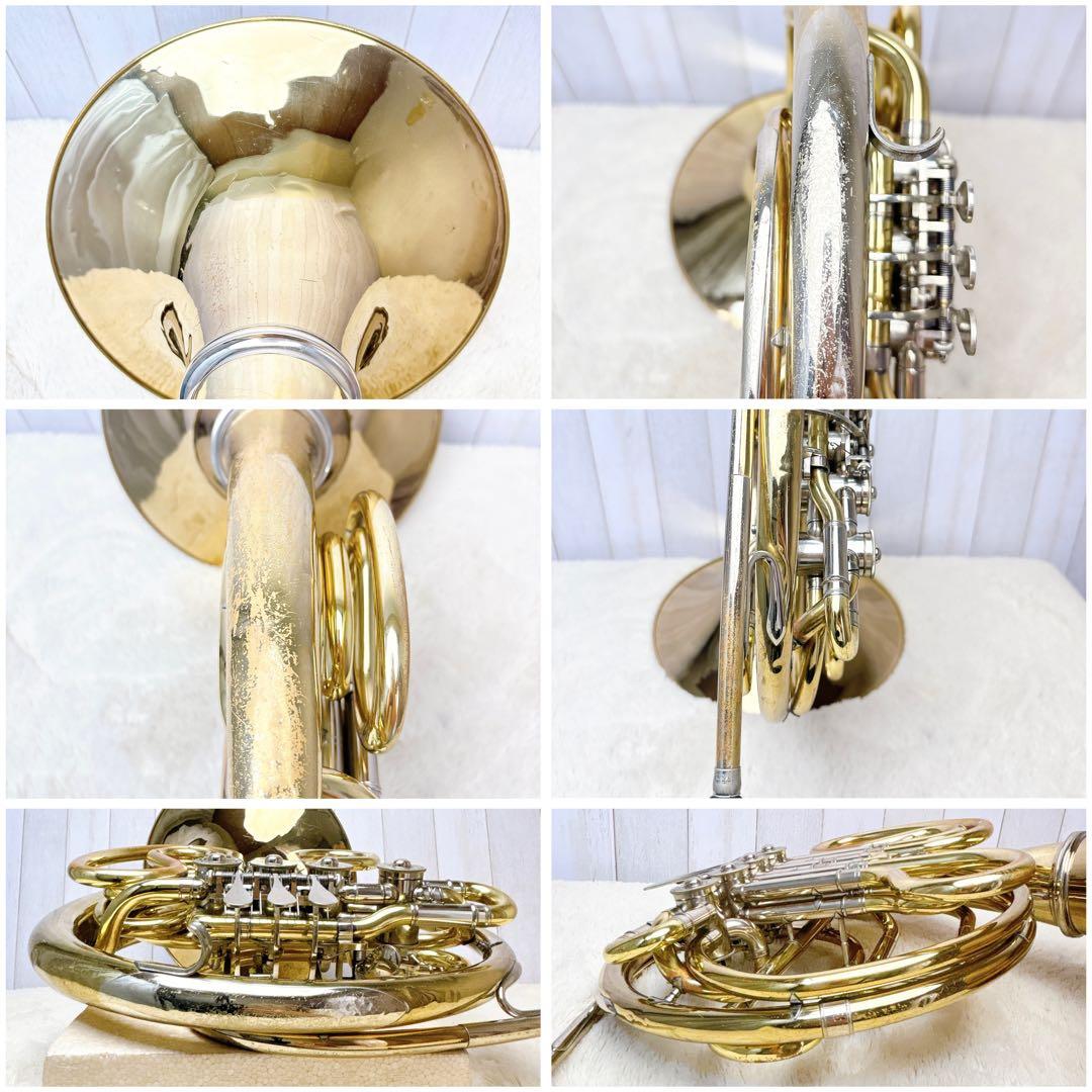 YAMAHA Custom YHR-866D フルダブルホルン マウスピース付き