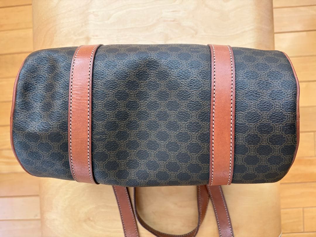 CELINE セリーヌ マカダム ショルダーバッグ パピヨン【中古】