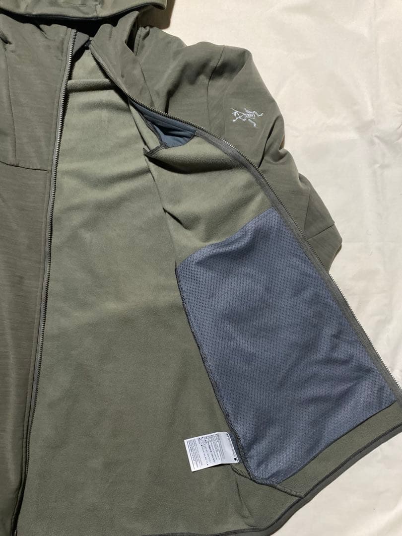 Arc’teryx kyanite ar tech wool hoody M