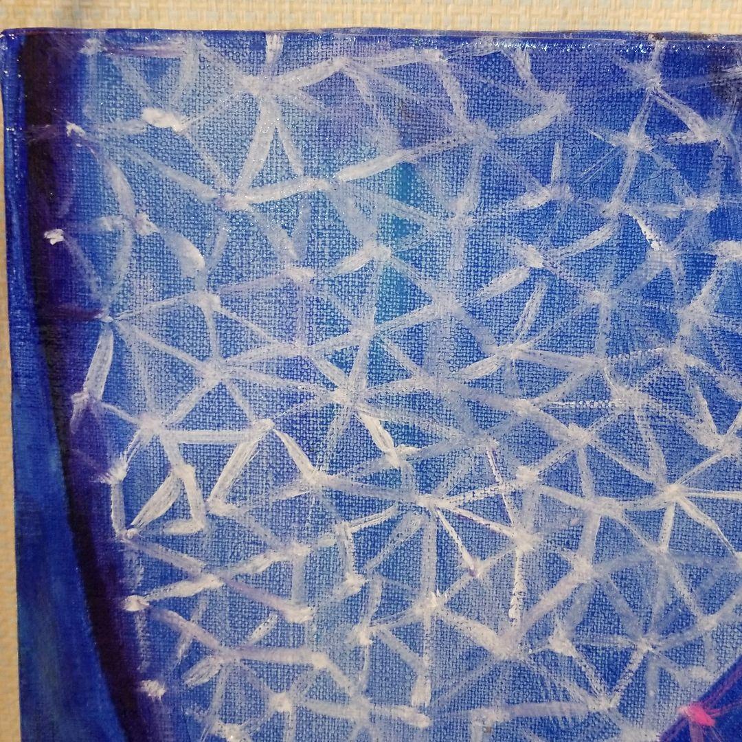 油絵 ゆうみ様専用 羽ばたく練習を見る鳥