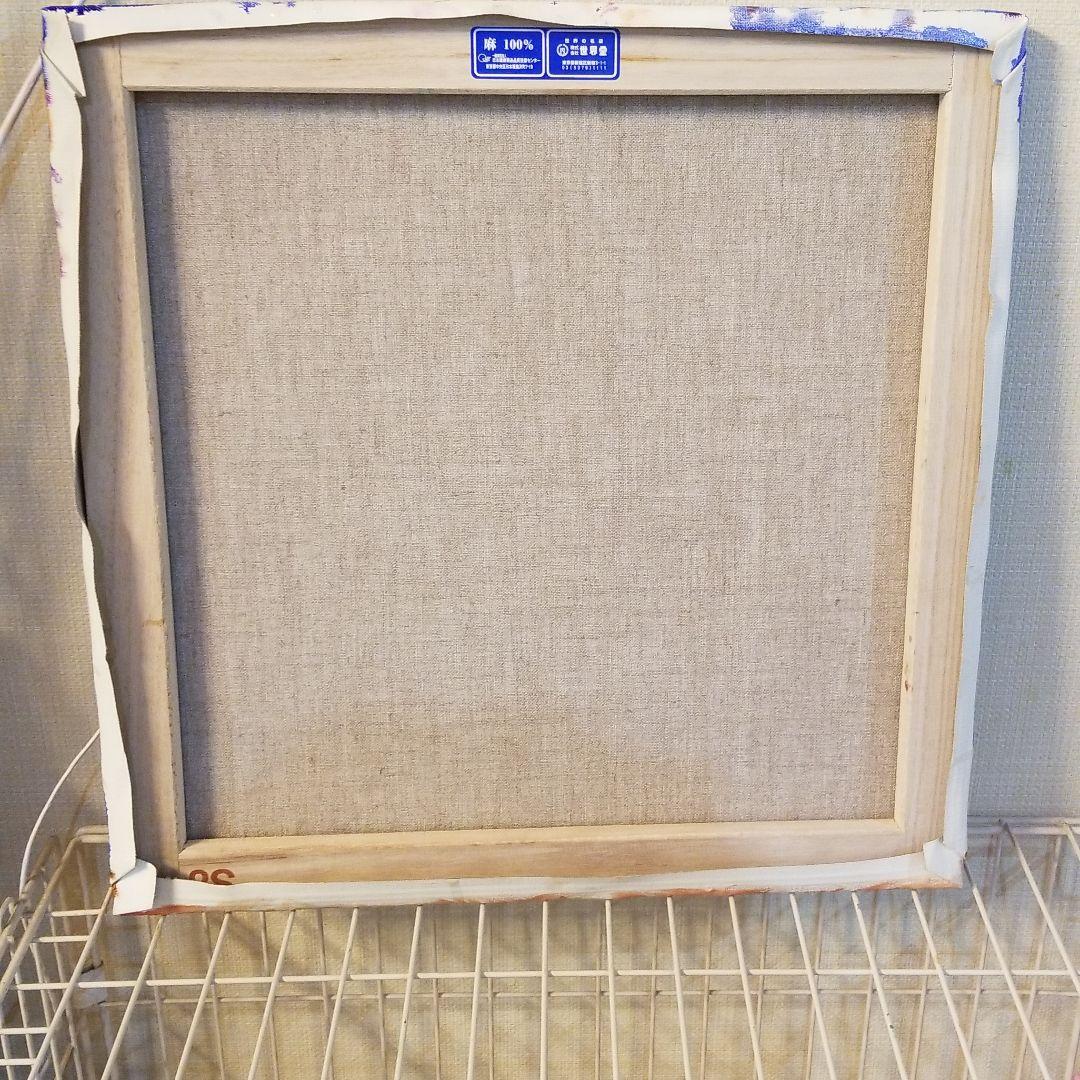 油絵 ゆうみ様専用 羽ばたく練習を見る鳥