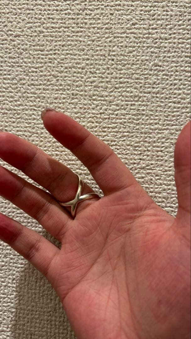 登坂広臣　オーダー　インフィニティ　クロス　リング　指輪 シルバー925 20号