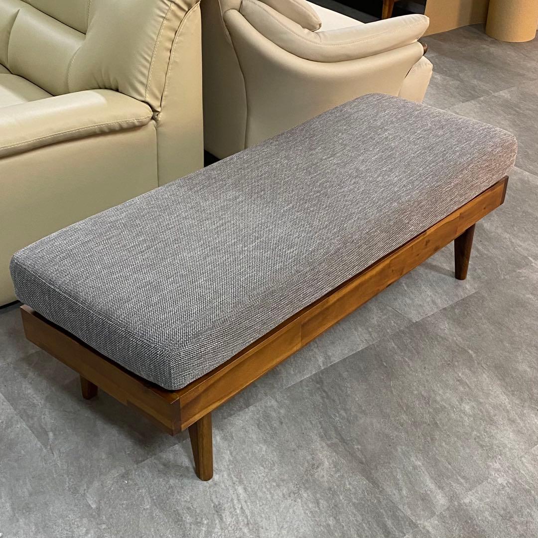 ◇unico ウニコ SWELLA スウェラ ベンチソファ グレー 札幌