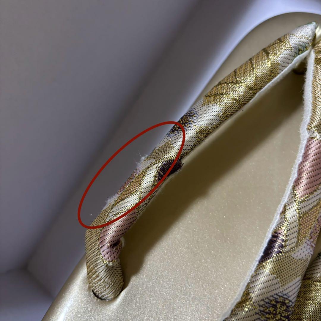 ★和装バッグ★草履セットゴールド 着物 成人式 結婚式 冠婚祭 振袖 卒業式