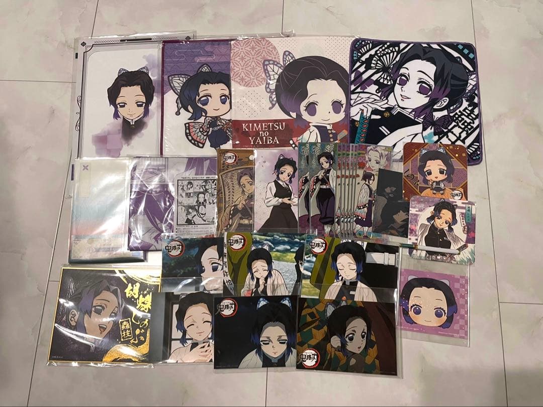 鬼滅の刃 胡蝶しのぶ 約250点 まとめ売り