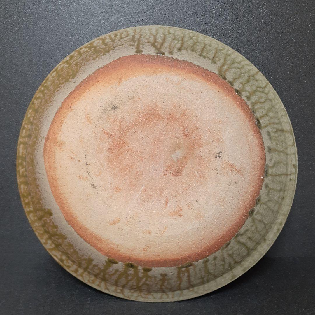 河井寛次郎の一番弟子【河井武一】造　灰釉　41.2cm　大鉢　共箱【真作保証！】