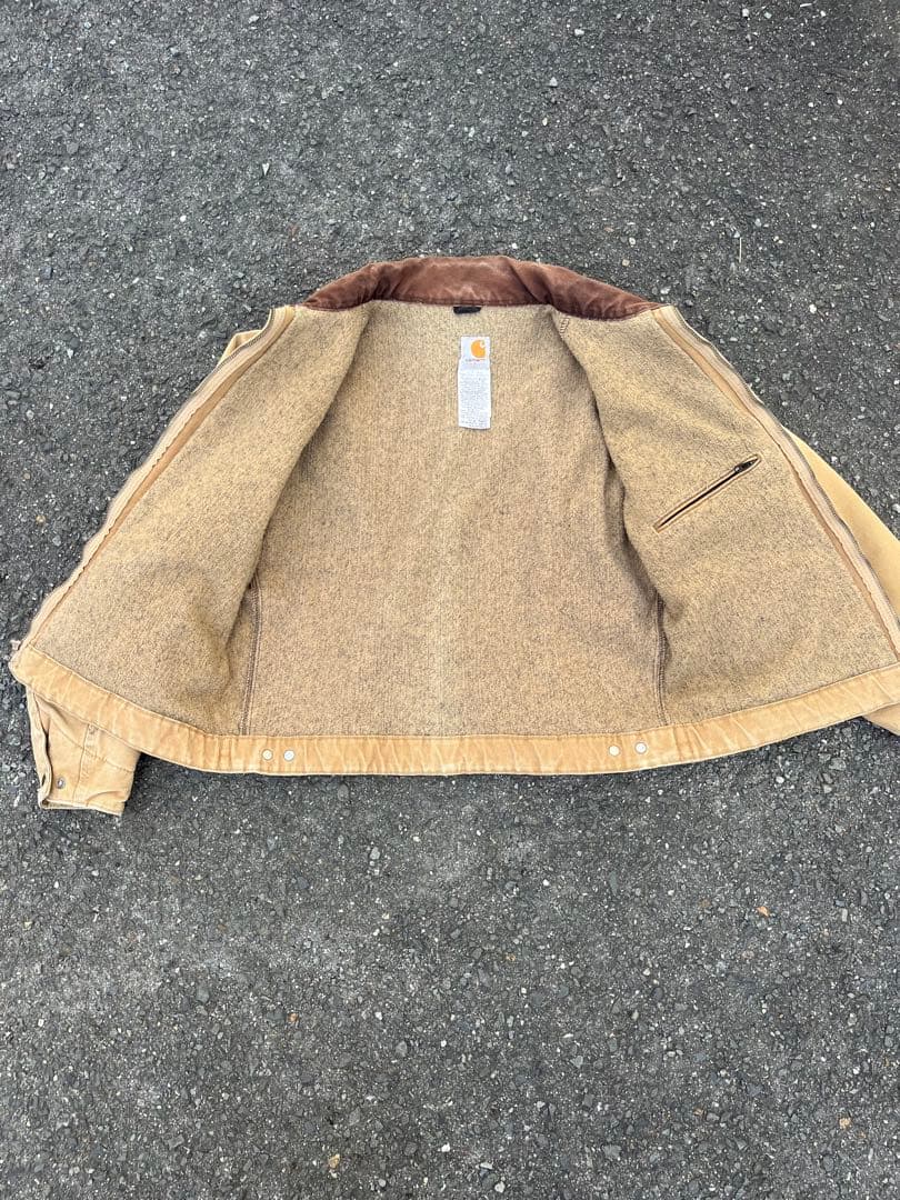 carhartt デトロイトジャケット　ゴールデンサイズ　美品　 短丈