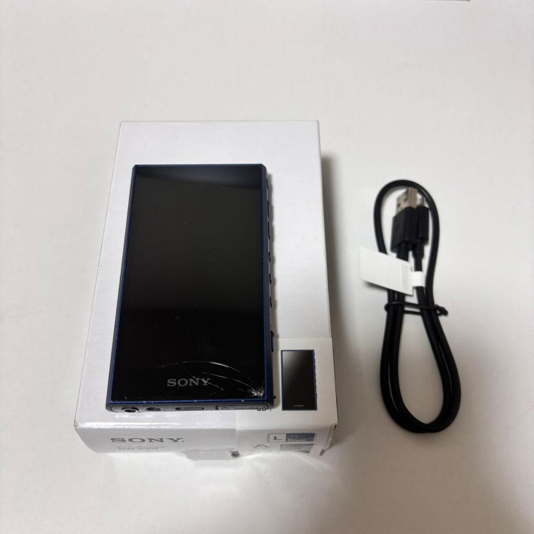 画面割れ 動作ok SONY NW-A306 ウォークマン ブルー ソニー - メルカリ