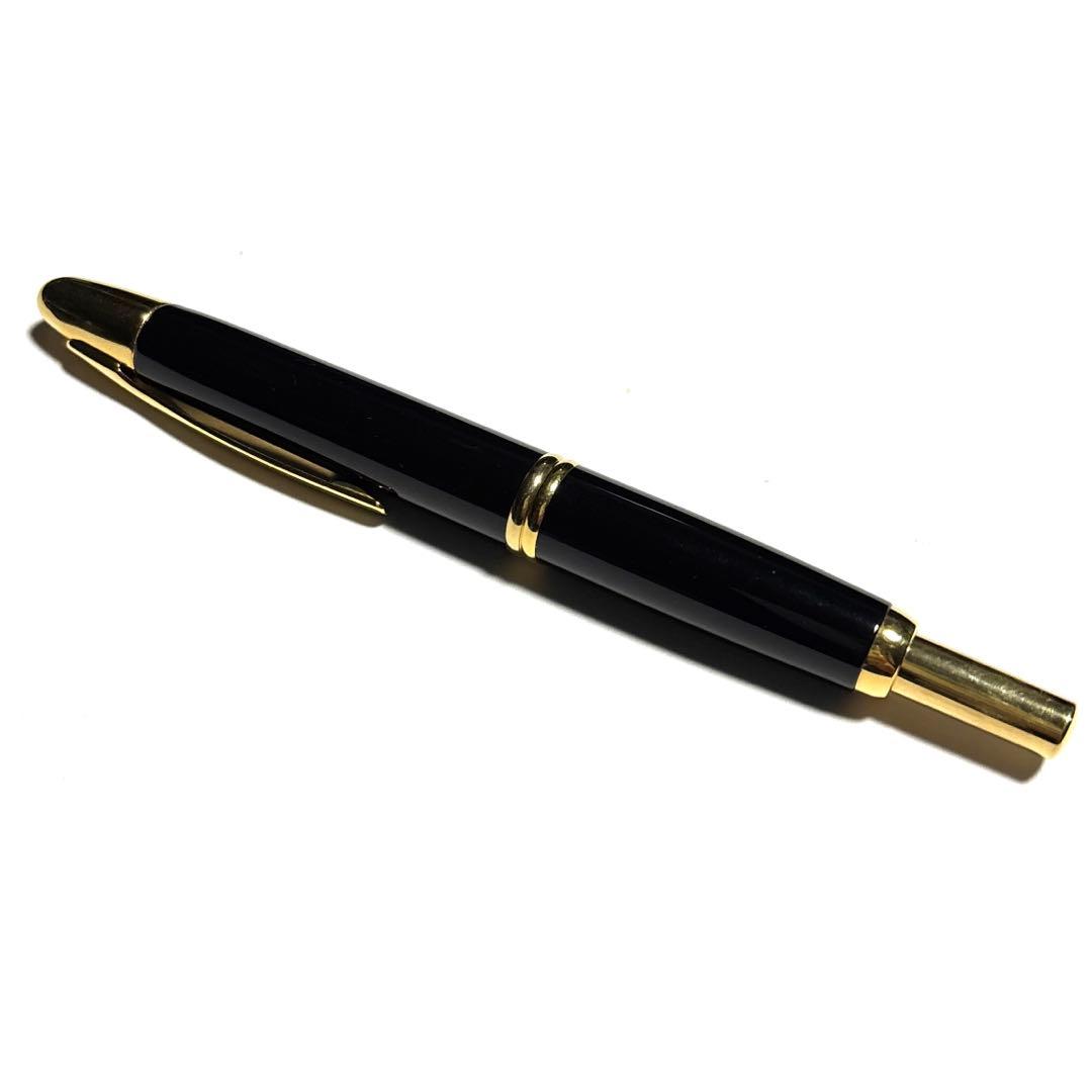 PILOT パイロット ノック式 万年筆 ペン先18K 750