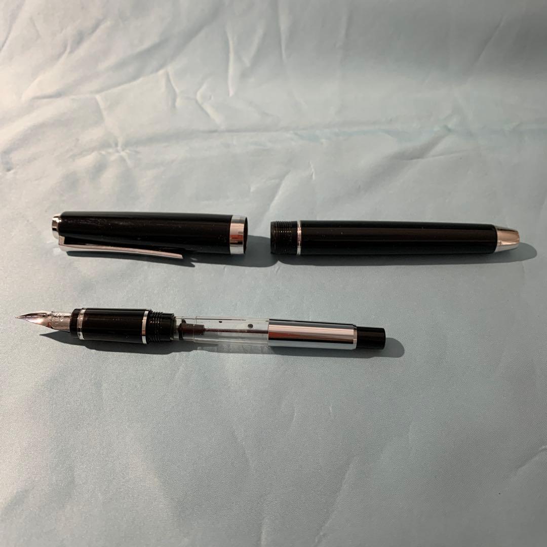 PILOT 万年筆 エラボー 極細字軟SEF FE-25SR-BSEF