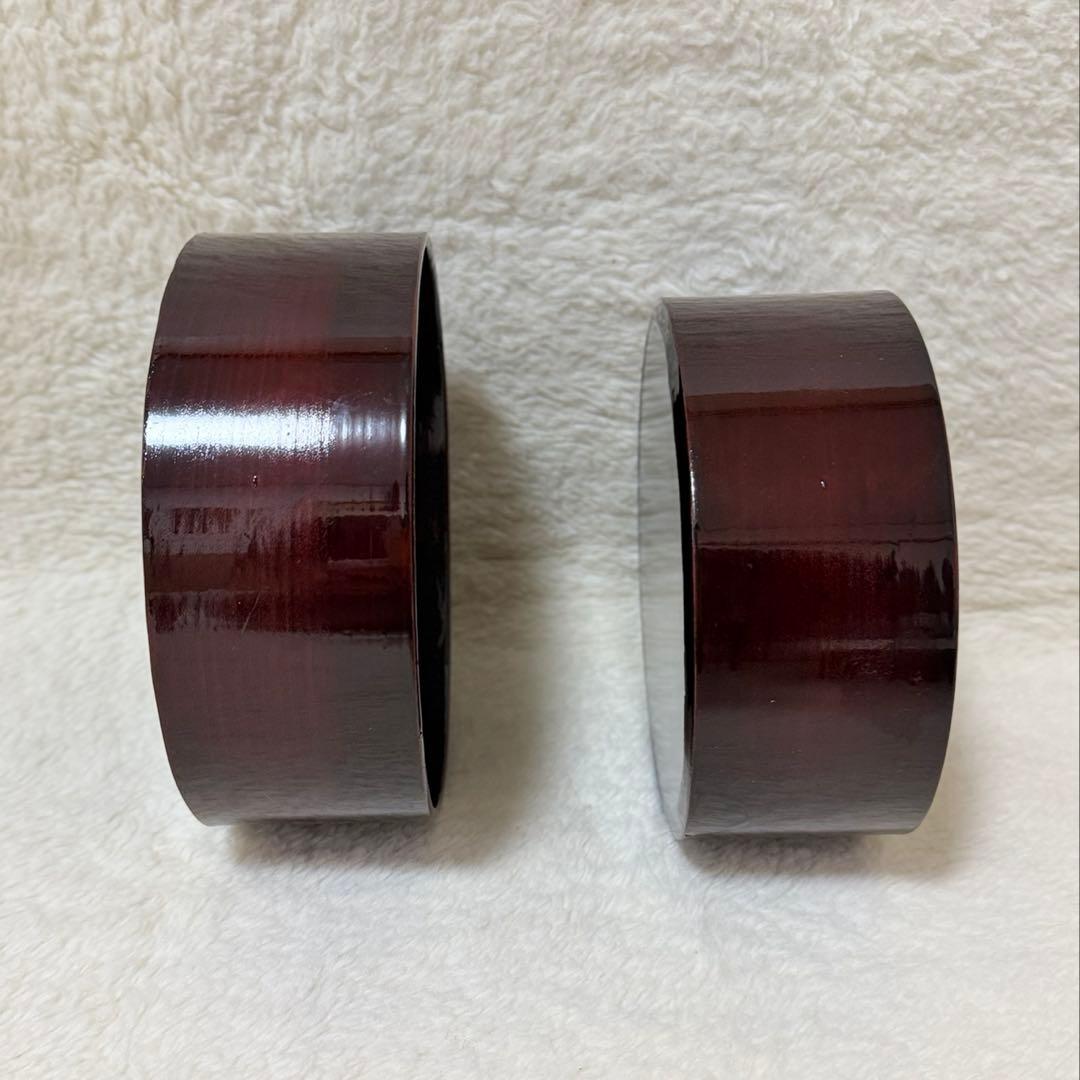 未使用保管品 井川メンパ 望月良秋作 2号椀