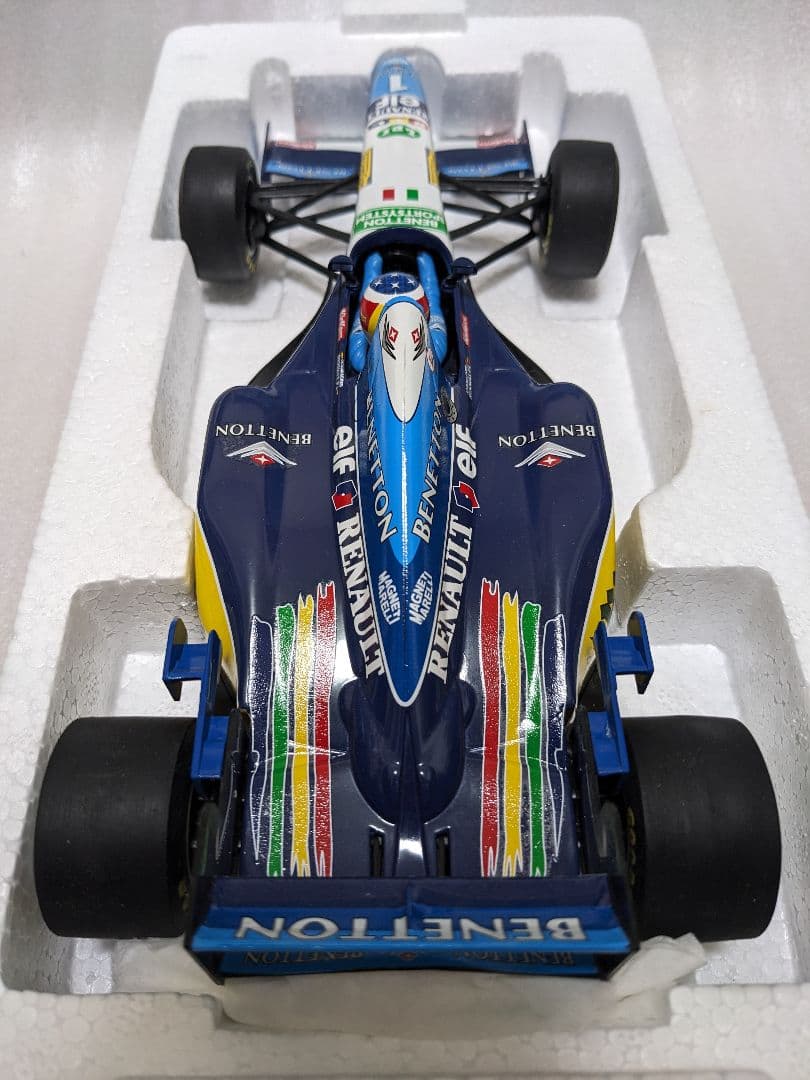 ミニカー MINICHAMPS BENETTON RENAULT B195 1/18