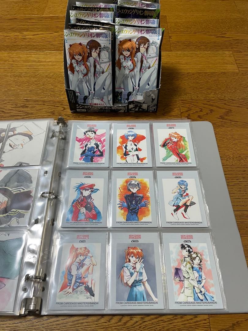d*7様 アートトレカブック 新世紀エヴァンゲリオン