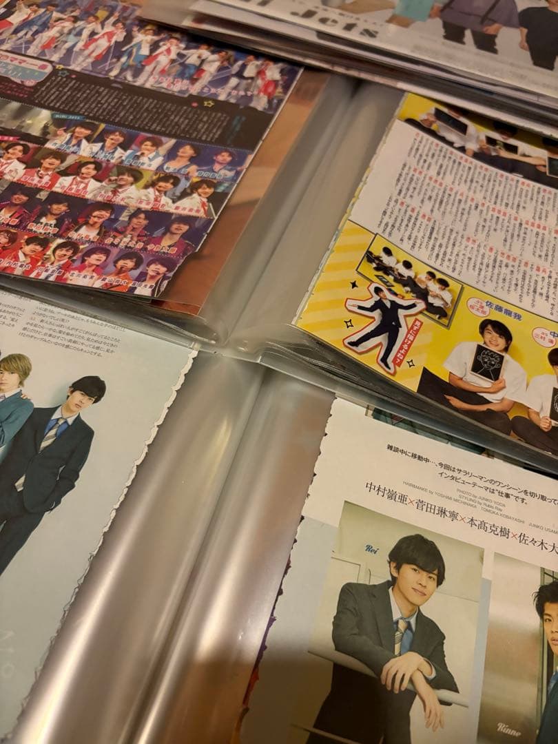 HiHi侍 忍者 ドル誌約60冊分切り抜き