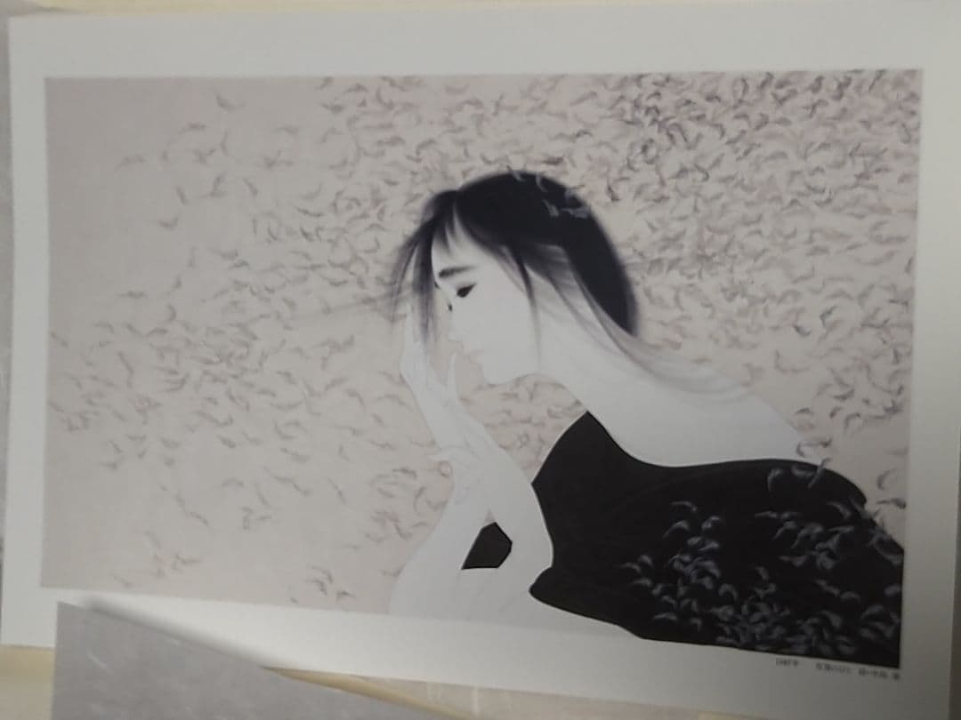 風の画家　中島潔　絵画（限定1000部）