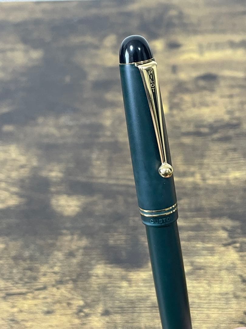 試筆のみ　最初期型 1987年製　バランサー付　マットグリーン　67 万年筆