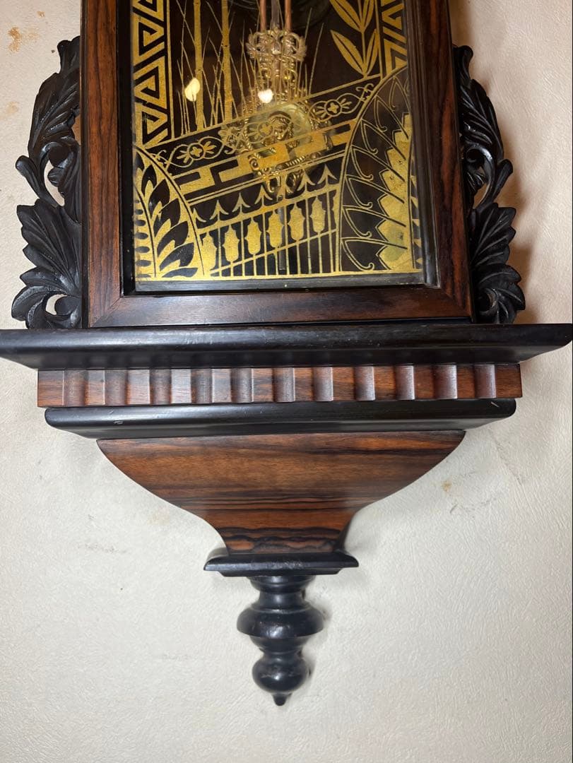 ナ*ナ様 精工舎　黒柿　柱時計　古時計　振り子　ゼンマイ　ボンボン　レトロ　ユン