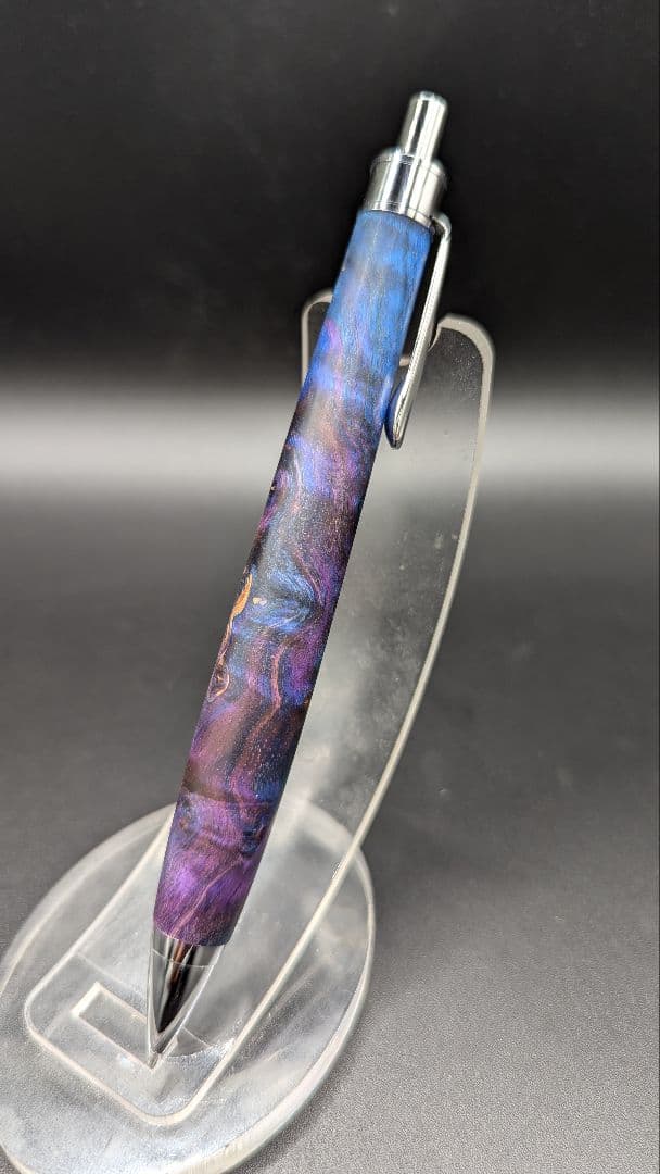 354ペン工房翌檜 スタビライズドウッドバーチバール 木軸シャーペン