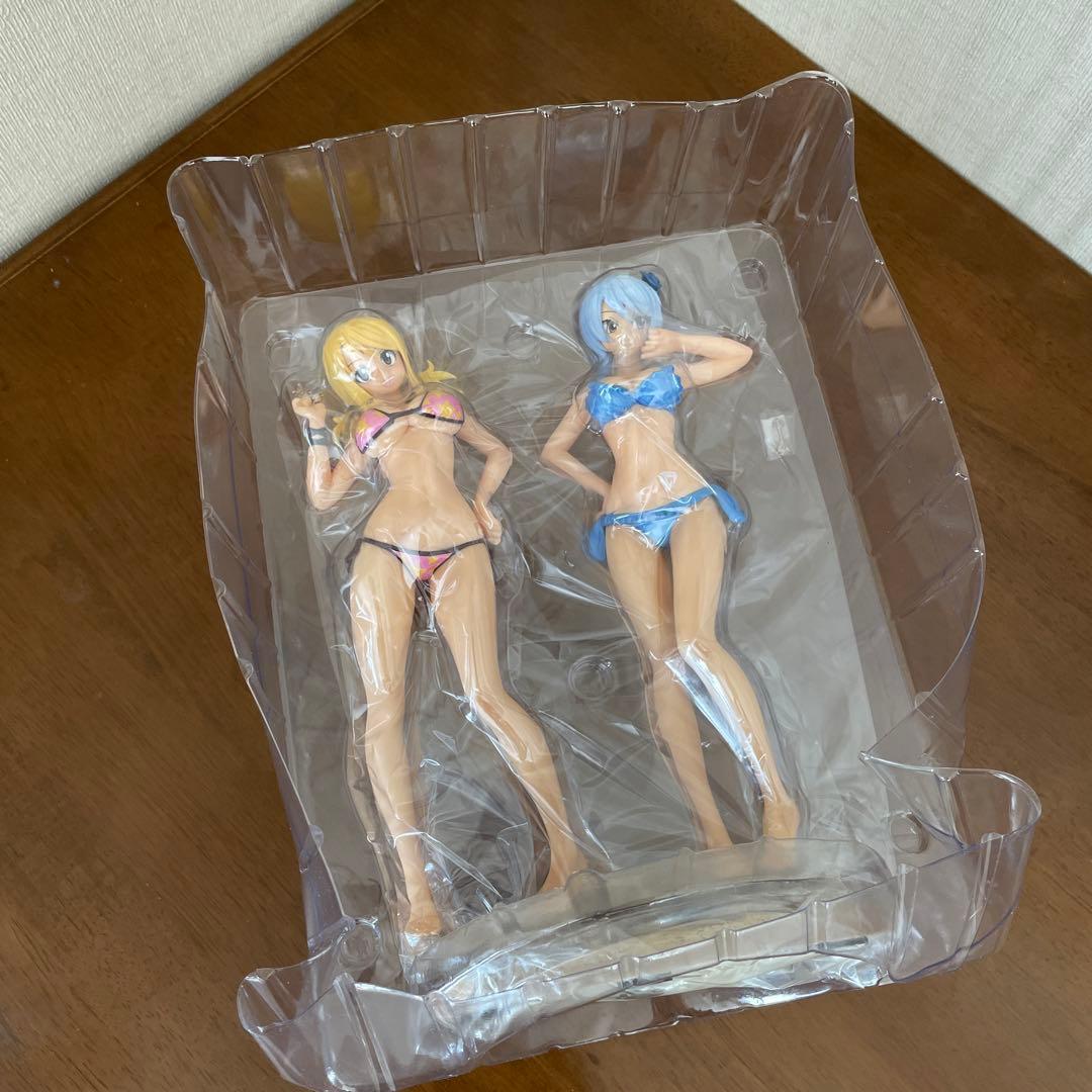 フェアリーテイル ルーシィ＆ユキノ日焼けVer 限定品フィギュア 超レア