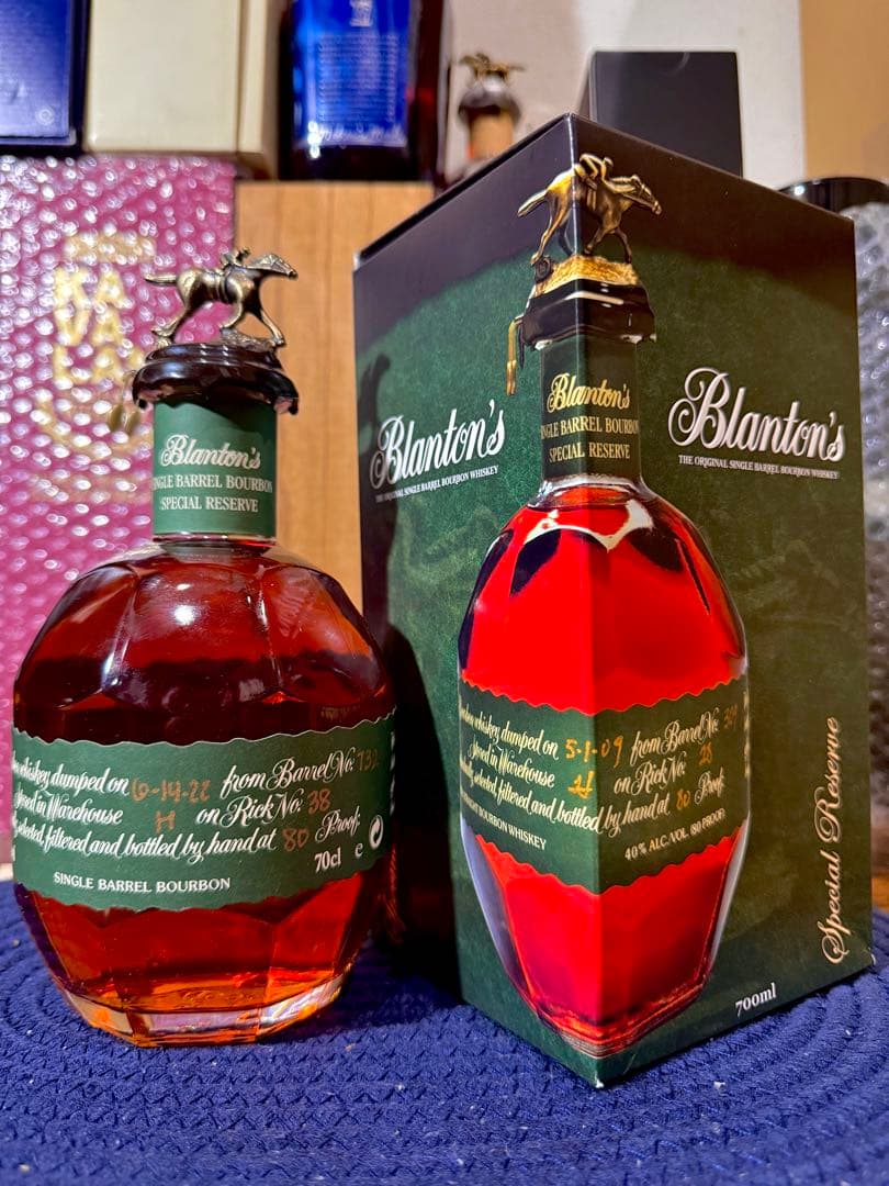 ブラントン スペシャル リザーヴ グリーン ラベル Blantons Green