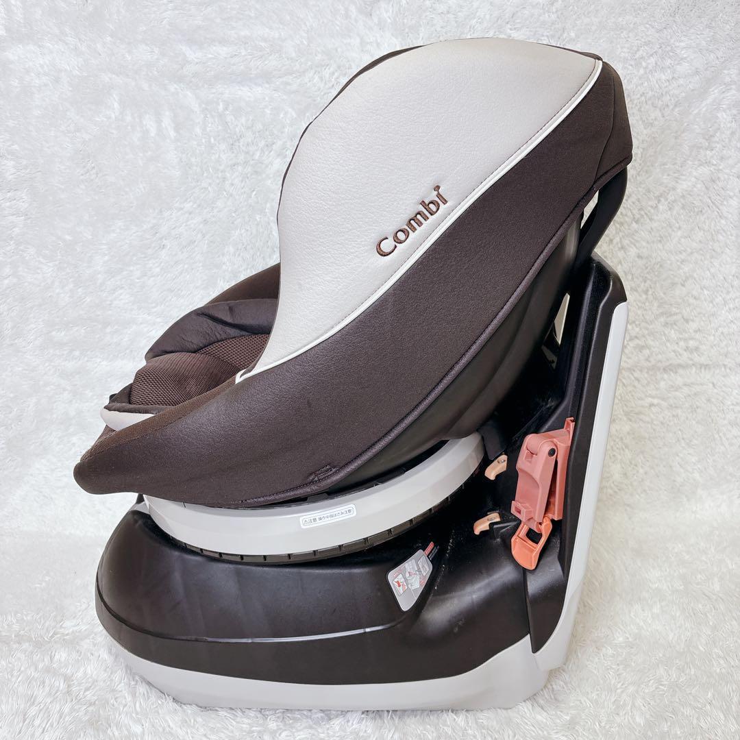 極美品　コンビ　ネルーム　Lite チャイルドシート　新生児対応　360度回転