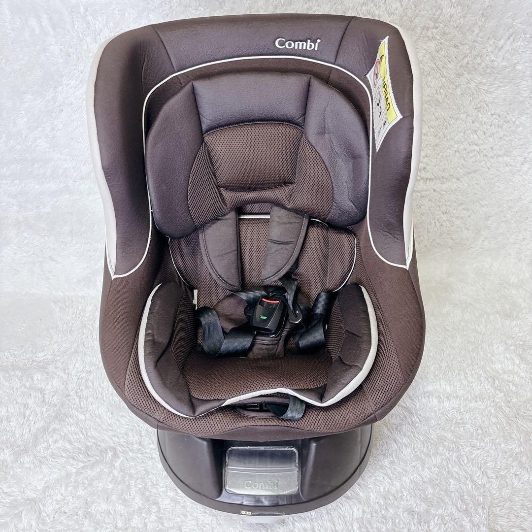 極美品　コンビ　ネルーム　Lite チャイルドシート　新生児対応　360度回転