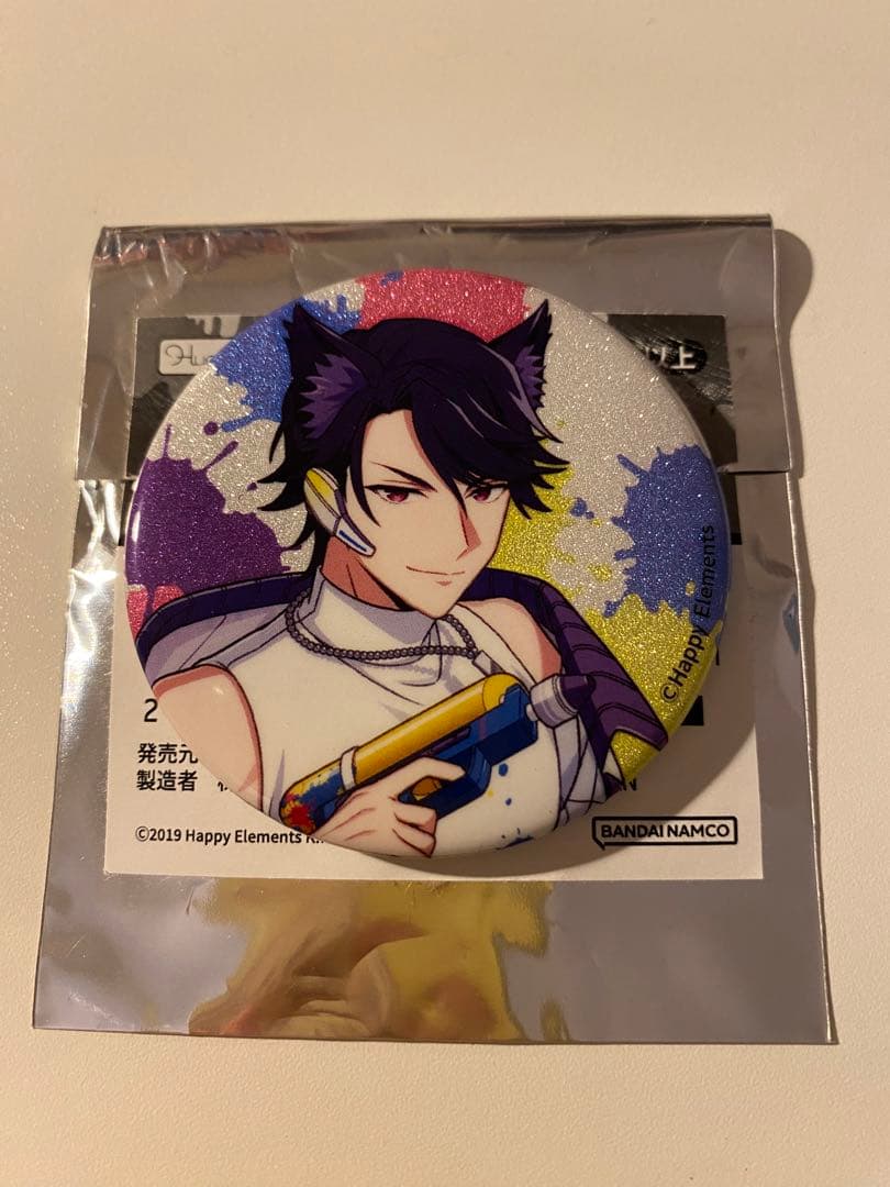 エリオスライジングヒーローズ ブラッド グリッター缶バッジ