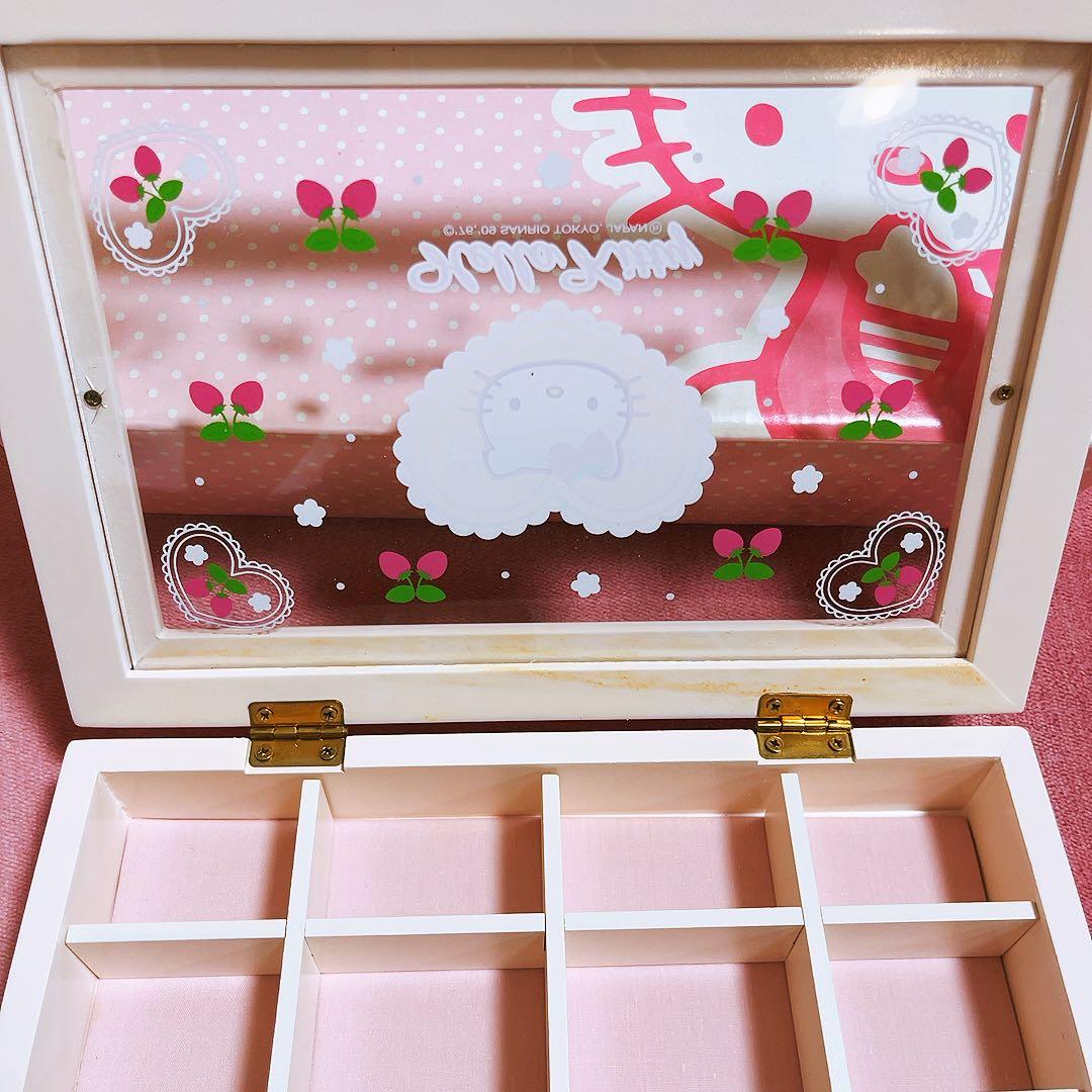 希少レア　ハローキティ　木製　ジュエリーケース　2009 非売品　サンリオ