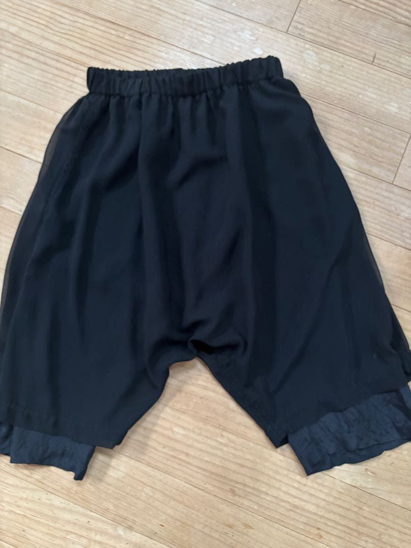 ブラックコムデギャルソン サルエルパンツ XS