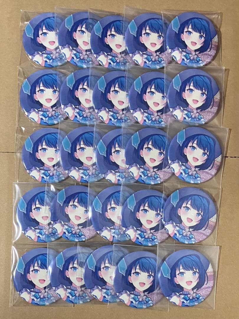 プロセカ 桐谷遥 グリ缶 グリッター缶バッジ vol.18B 25点セット