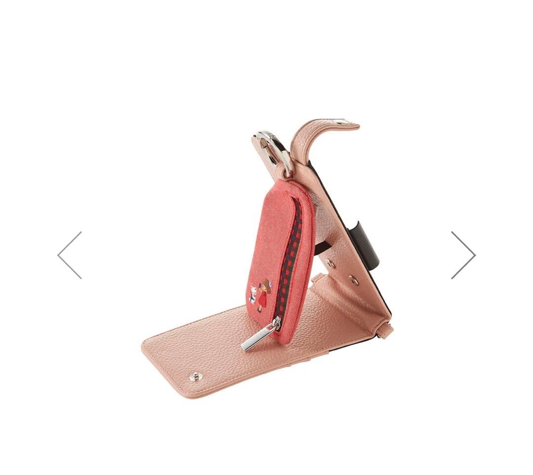 新品未使用品】familiar × ajew コラボ ケータイマルチケースM