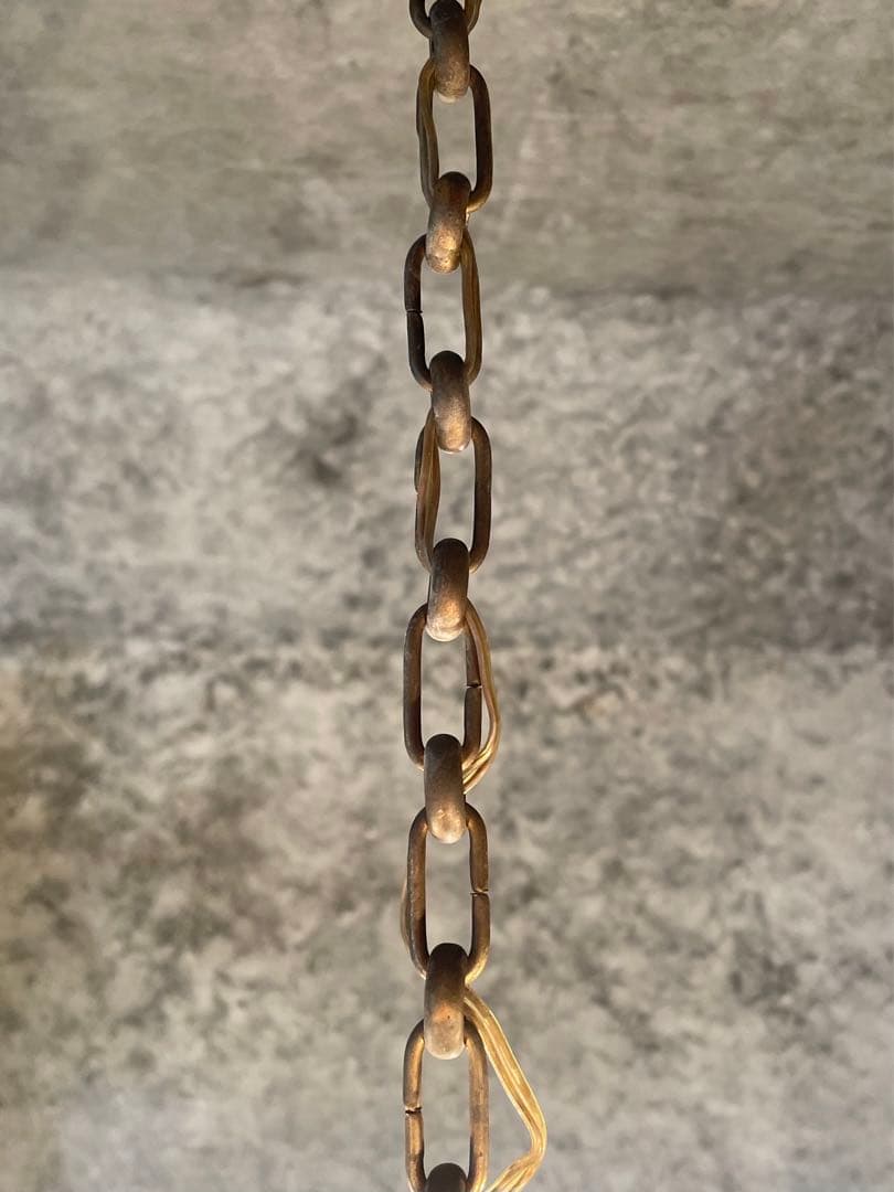 5-3.フランス アンティーク シャンデリア 5灯 キャンドル 吊り下げ