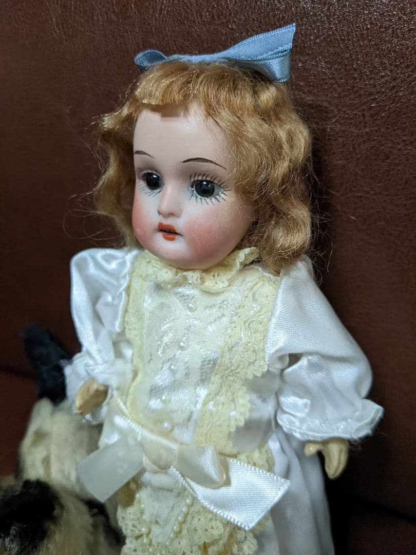 最終！アンティークビスクドールホイバッハの可愛いお嬢さん検