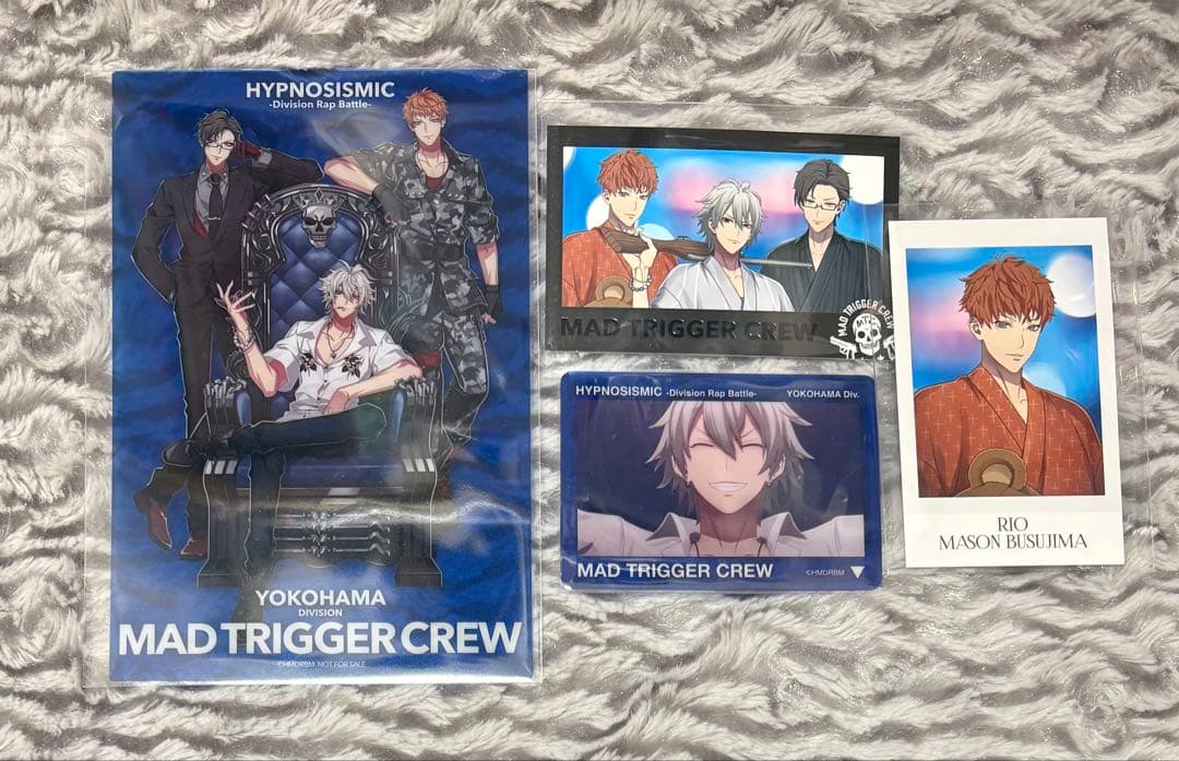 ヒプマイ 碧棺左馬刻 入間銃兎 毒島メイソン理鶯 クリアカード チェキ