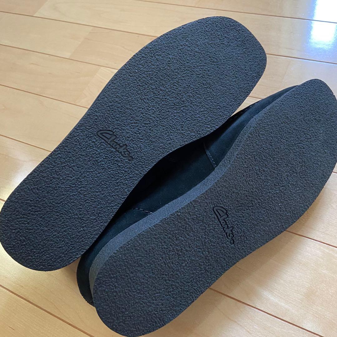 クラークス ワラビー エヴォ ウォータープルーフ ブラック