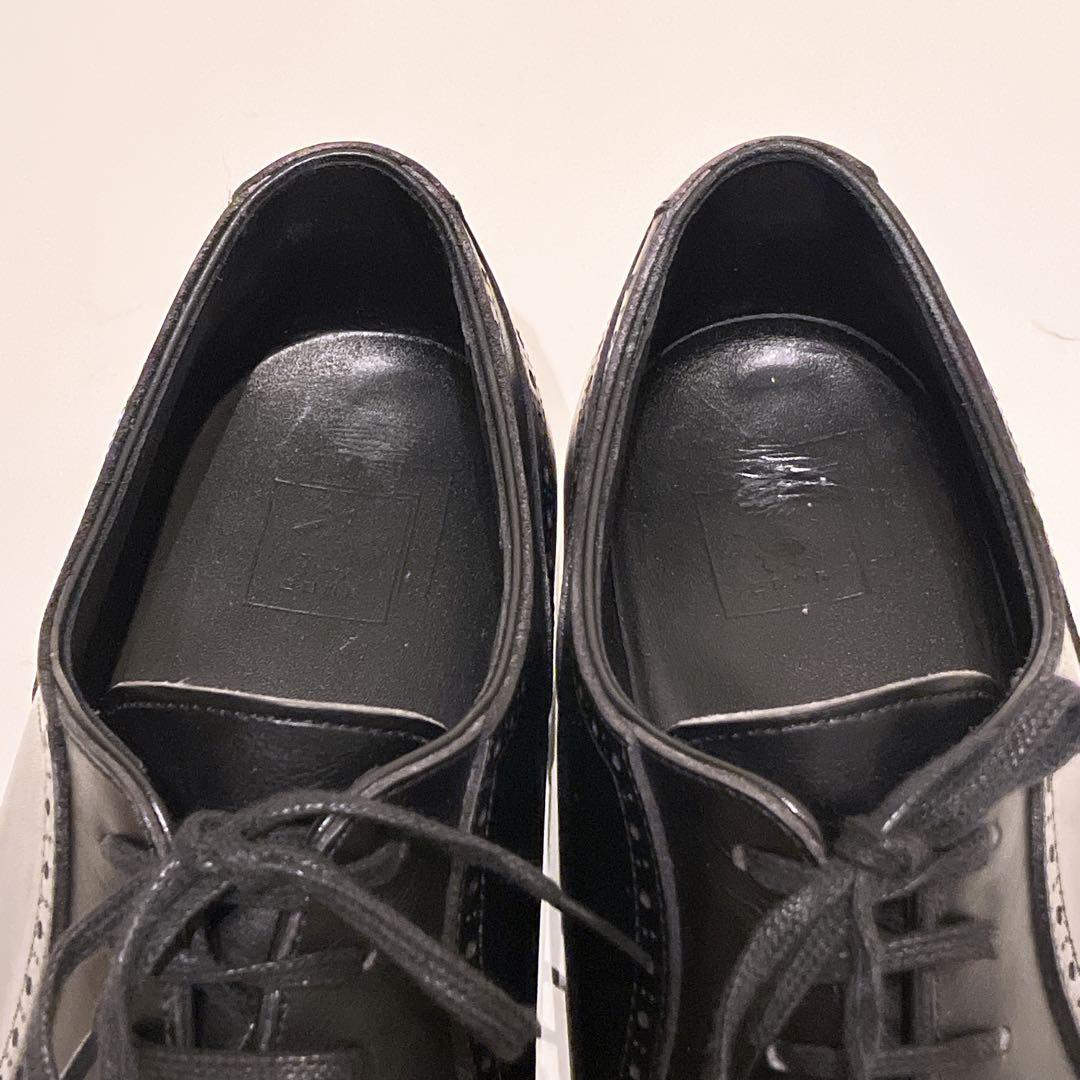 o*a様 【良品】三陽山長 パンチドキャップトゥ 24.5cm 程度Vibram