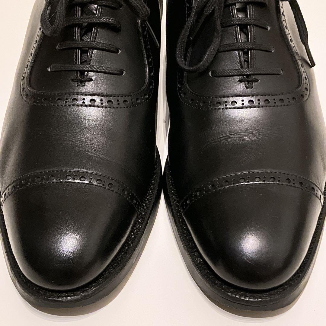 o*a様 【良品】三陽山長 パンチドキャップトゥ 24.5cm 程度Vibram