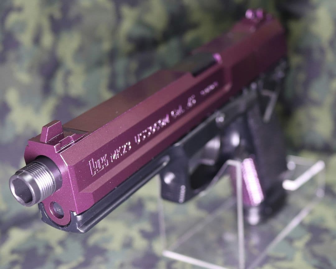 カスタム SOCOM Mk23 エアコッキングガン