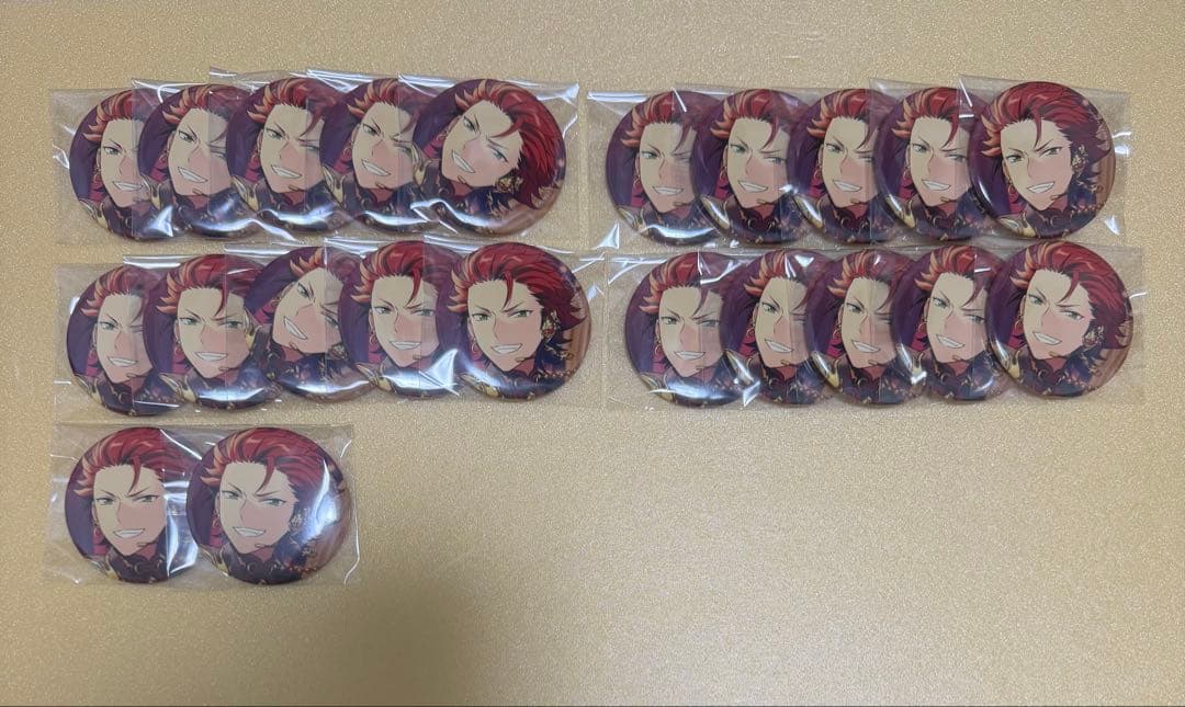 あんスタ イベコレ 缶バッジ 2025 Jan. 鬼龍紅郎 22個 - メルカリ