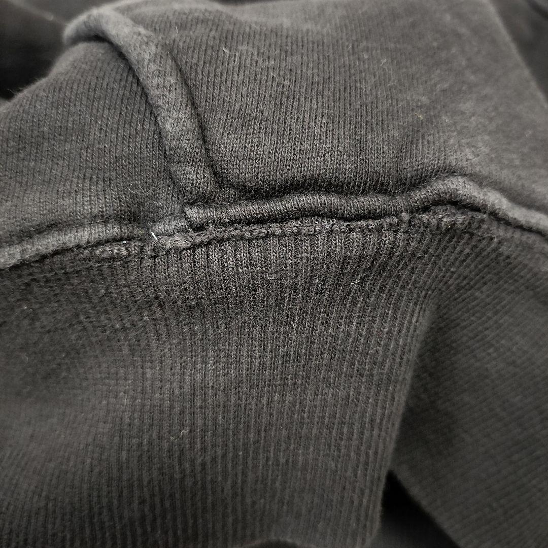 ジョーカー　パーカー プルオーバー 77 ブラック ロゴ刺繍 裏起毛 XXL