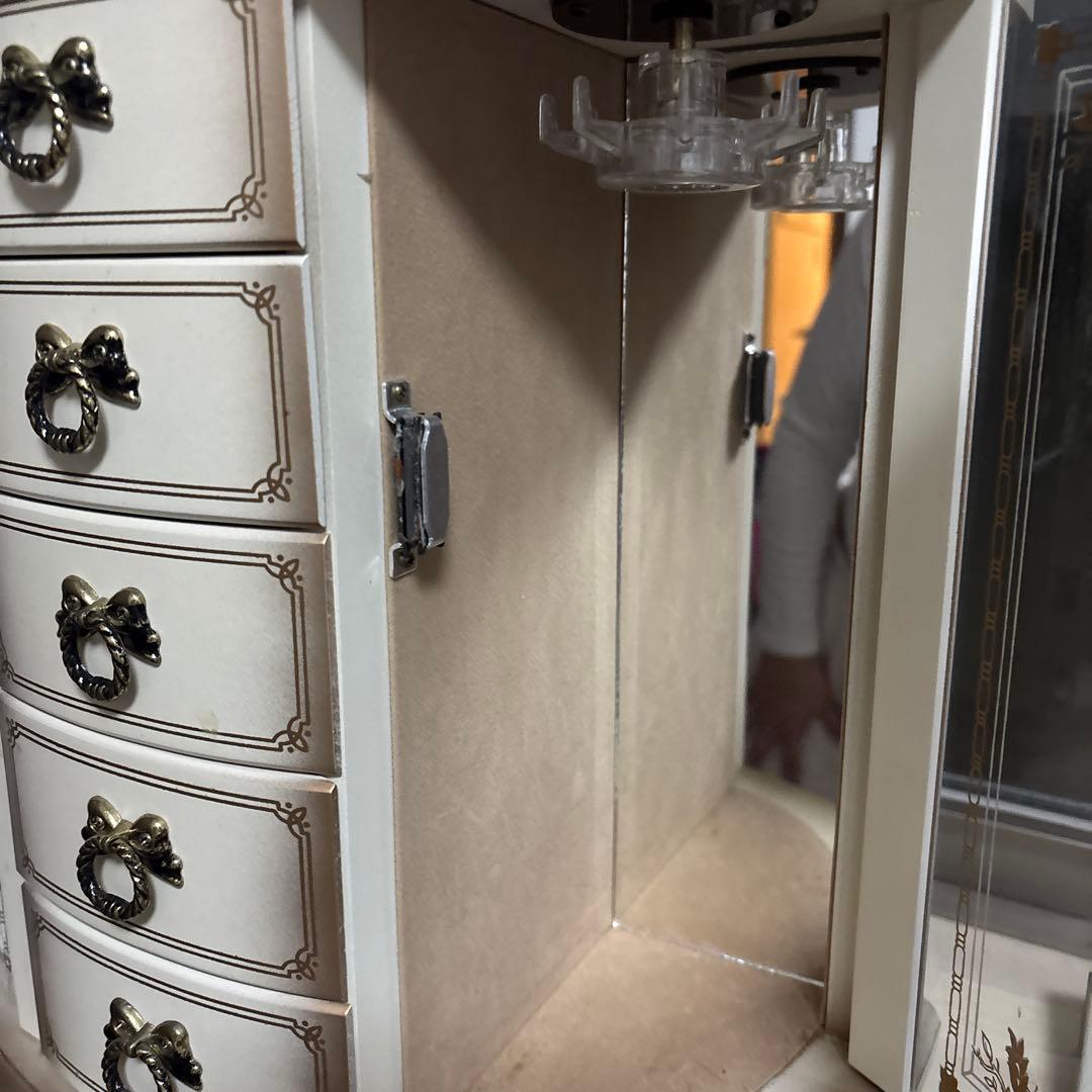 ジュエリーボックス ホワイト ゴールド ヂャンディ商会