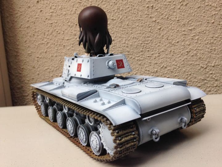 KV1B プラウダ高校Ver 1/35タミヤ　参考出品