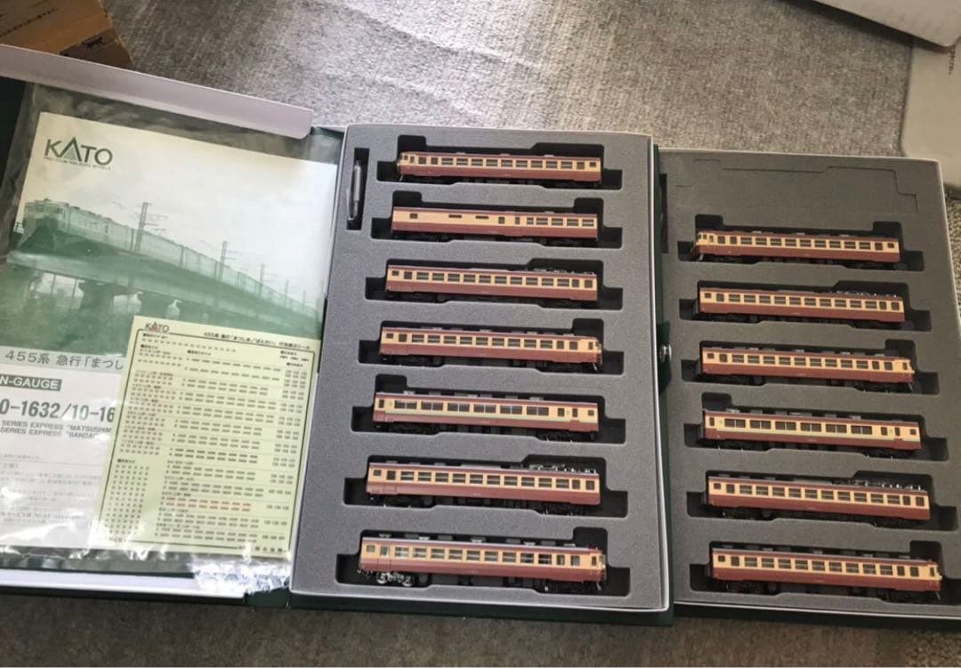 KATO カトー 10-1632＋10-1633 455系「まつしま、ばんだい」