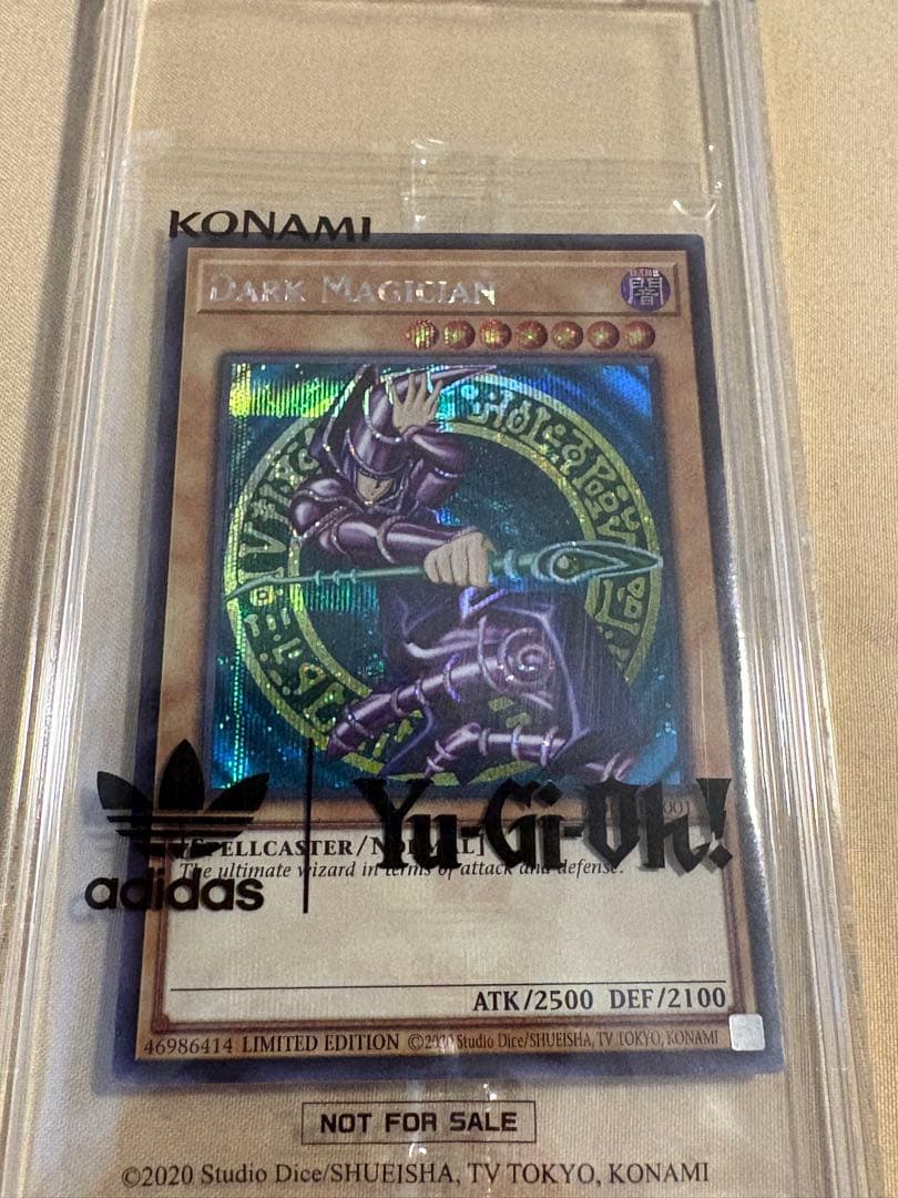 遊戯王 adidas ADI2000 ブラックマジシャン　プロモ