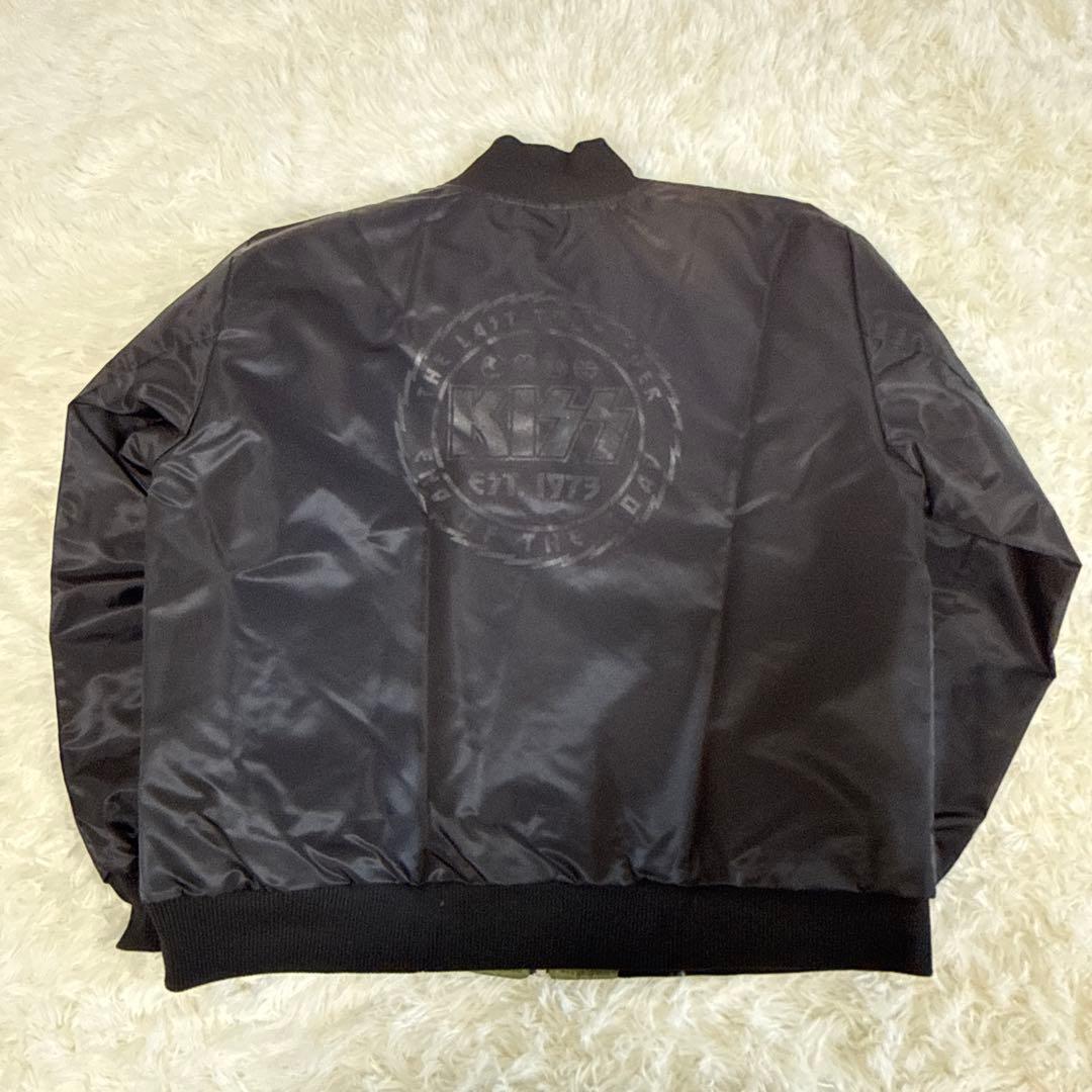 デッドストック】KISS 会場限定 リバーシブルMA-1 ジャケットL