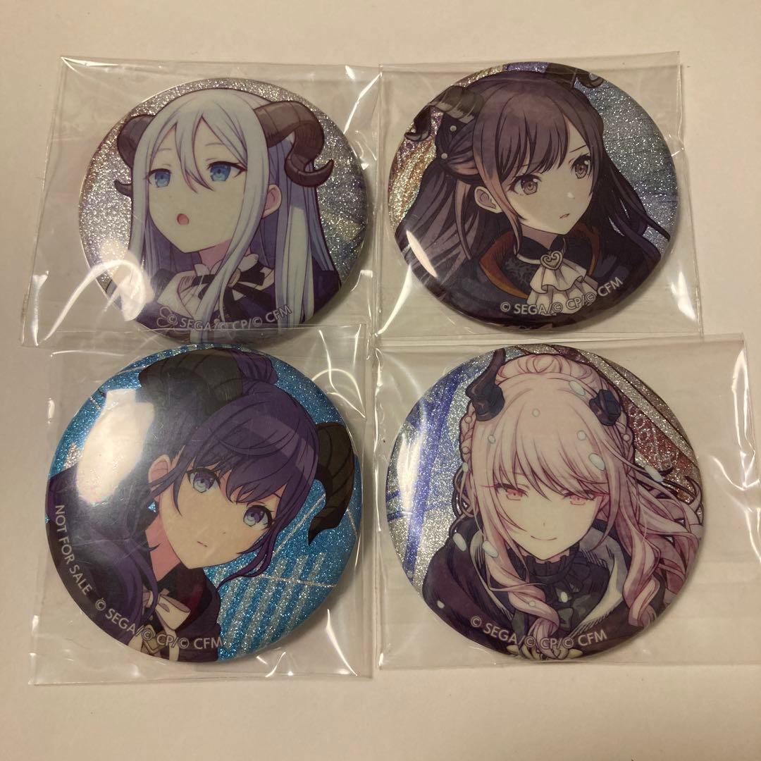 プロセカ 缶バッジ 宵崎奏 朝比奈まふゆ 東雲絵名 暁山瑞希 ロウワー